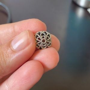 Circle Flower Pandora Charm